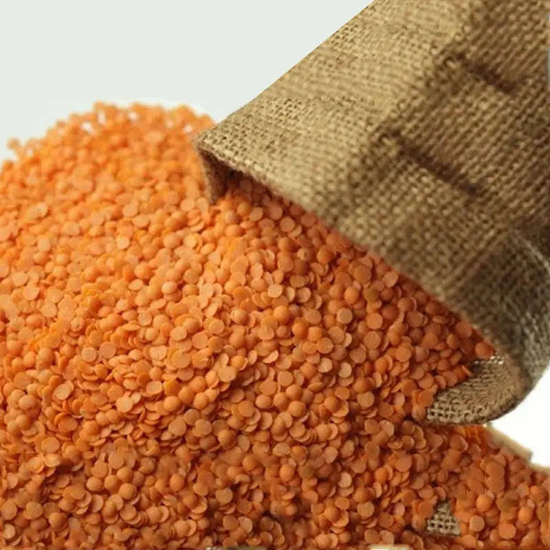 Red and green lentils